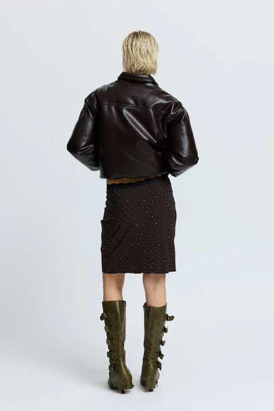 HiraRS Jacket - Dark Brown - Résumé