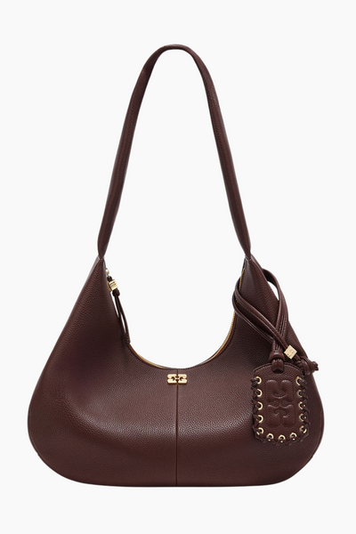 Hobo Medium Grained A7298 - Chicory Coffee - GANNI