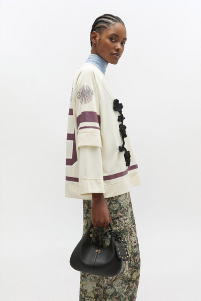 Hobo Mini Grained A6976 - Black - GANNI