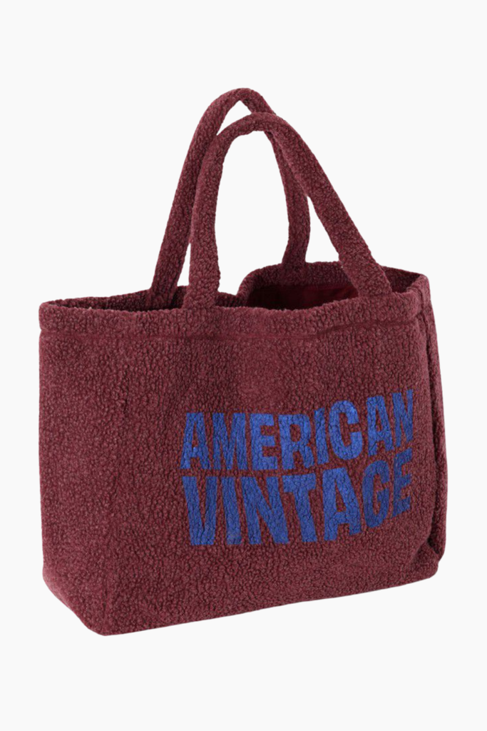 Hoktown Totebag - Burgundy Melange - American Vintage