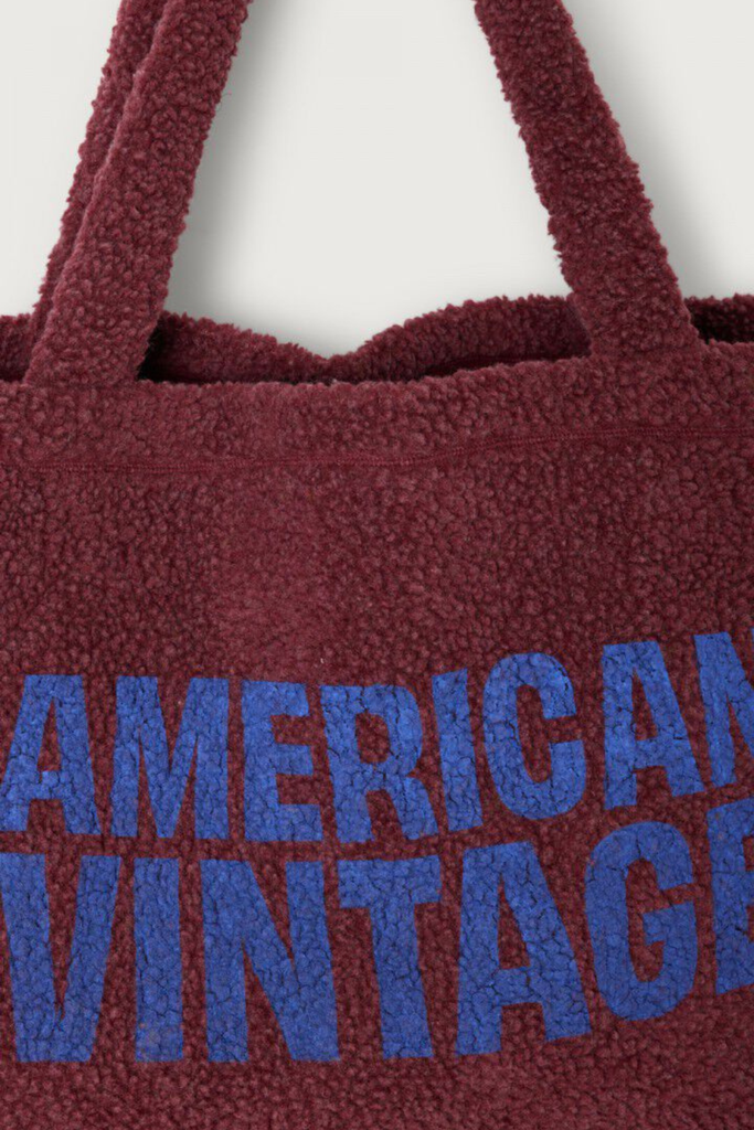 Hoktown Totebag - Burgundy Melange - American Vintage