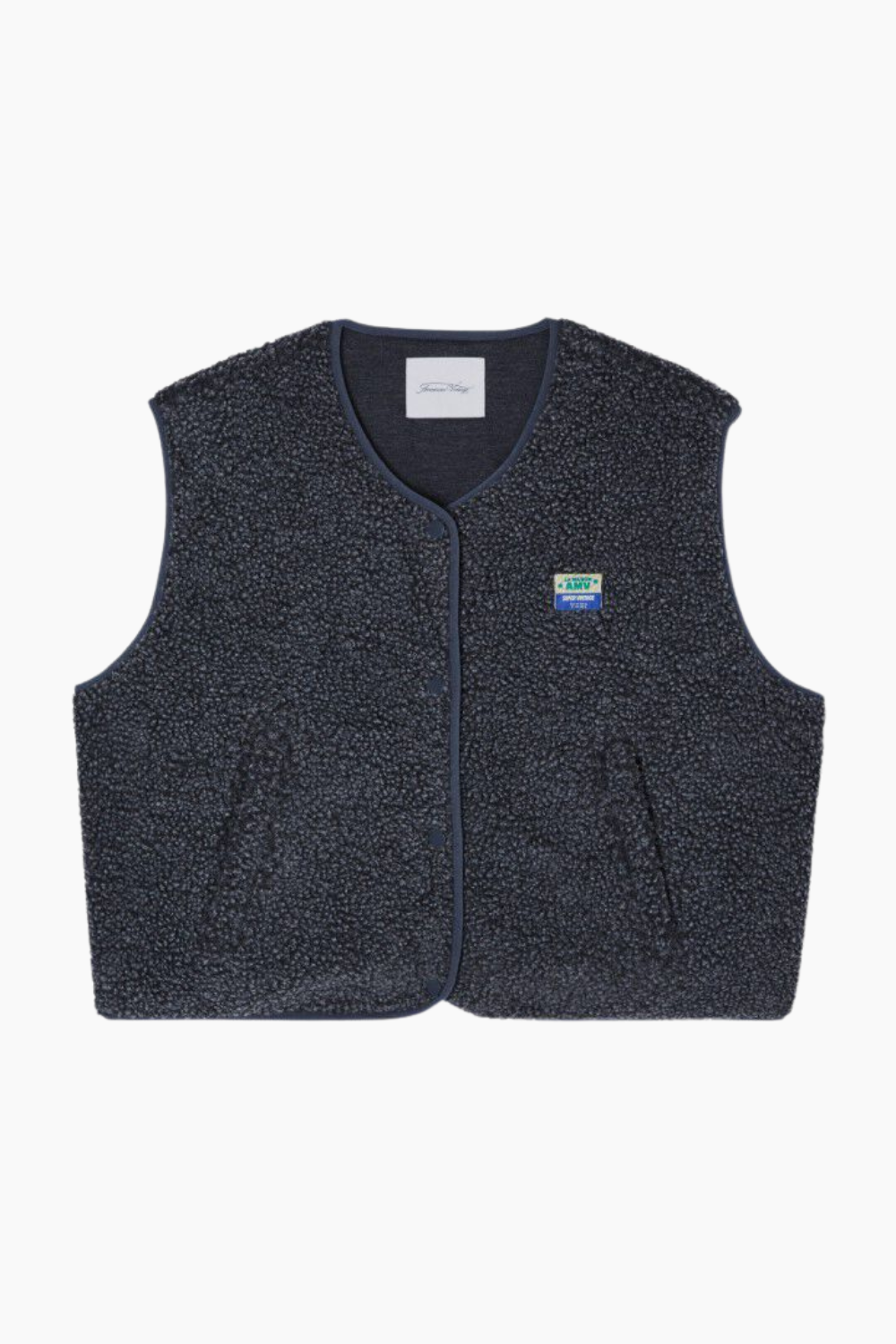 Hoktown Vest - Charcoal Melange - American Vintage