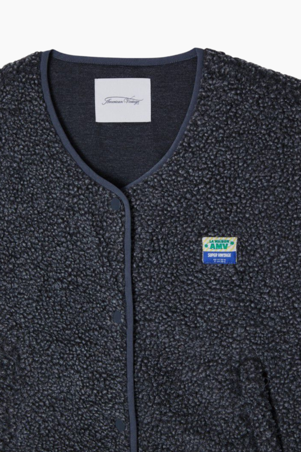 Hoktown Vest - Charcoal Melange - American Vintage