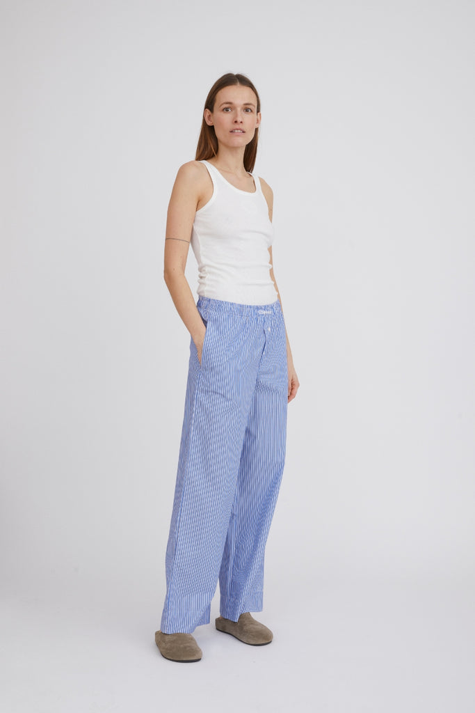 Holiday Pants - Blue Stripe - H2O Fagerholt