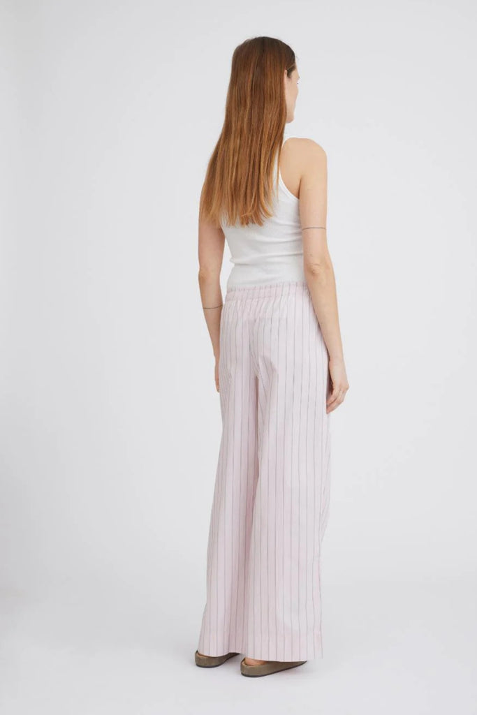 Holiday Pants - Dusty Rose Stripe - H2O Fagerholt