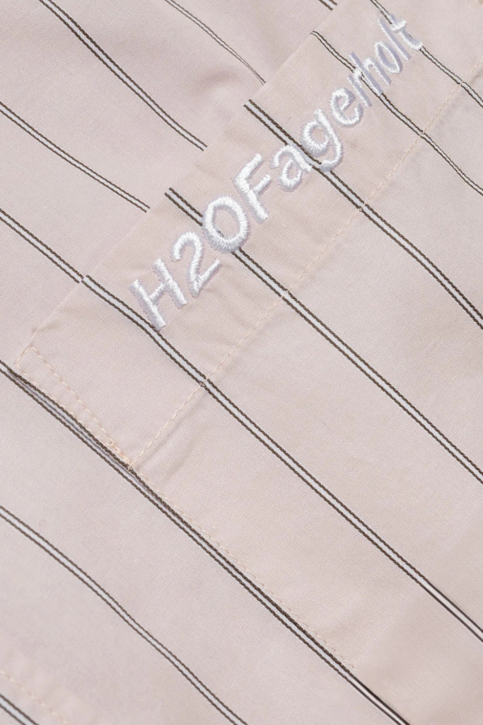 Holiday Shirt - Dusty Rose Stripe - H2O Fagerholt