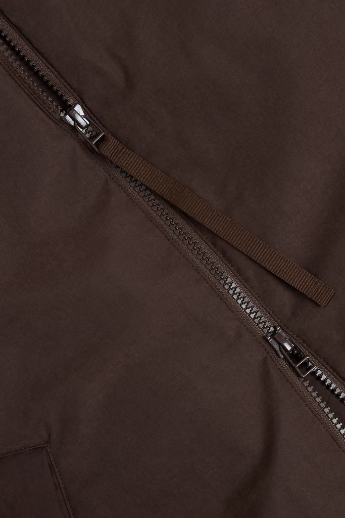 Steilia Brushed Lt Jacket - Dk Brown - Holzweiler