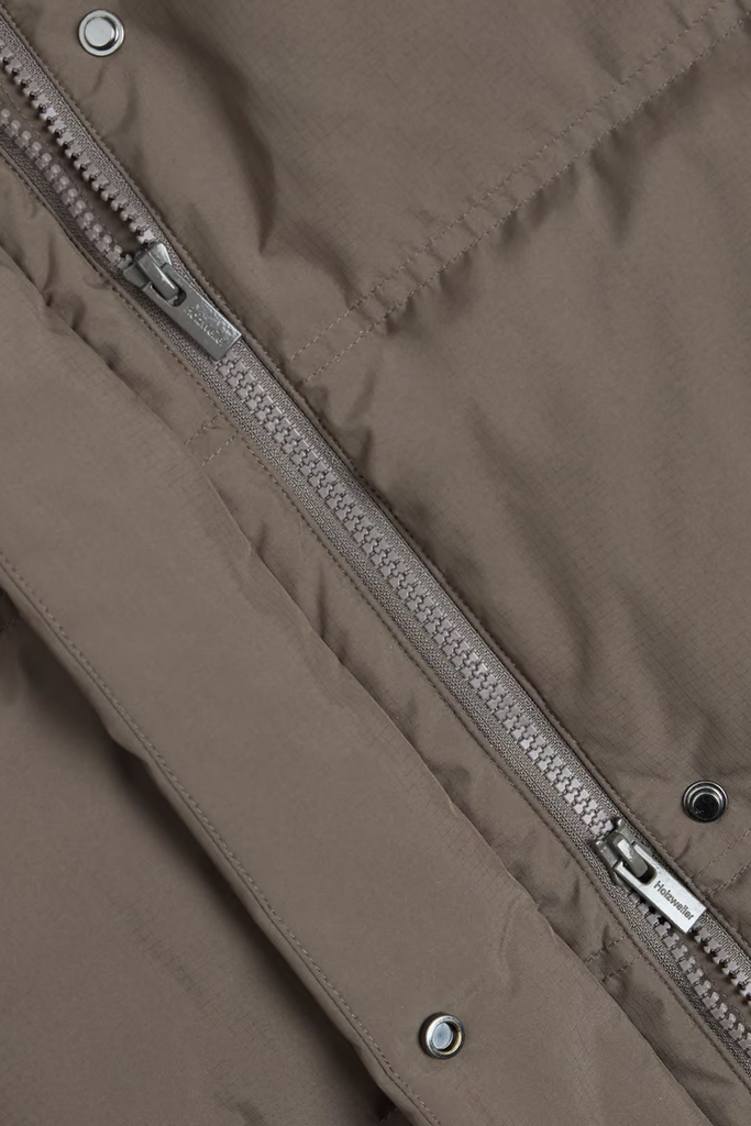 Steilia Ripstop Down Coat - Taupe - Holzweiler