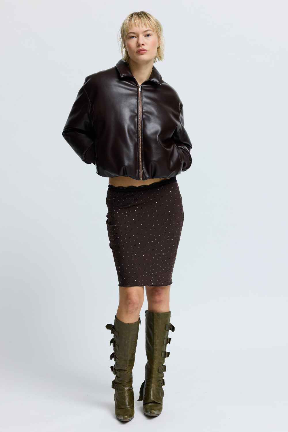 HoneyRS Skirt - Dark Brown - Résumé