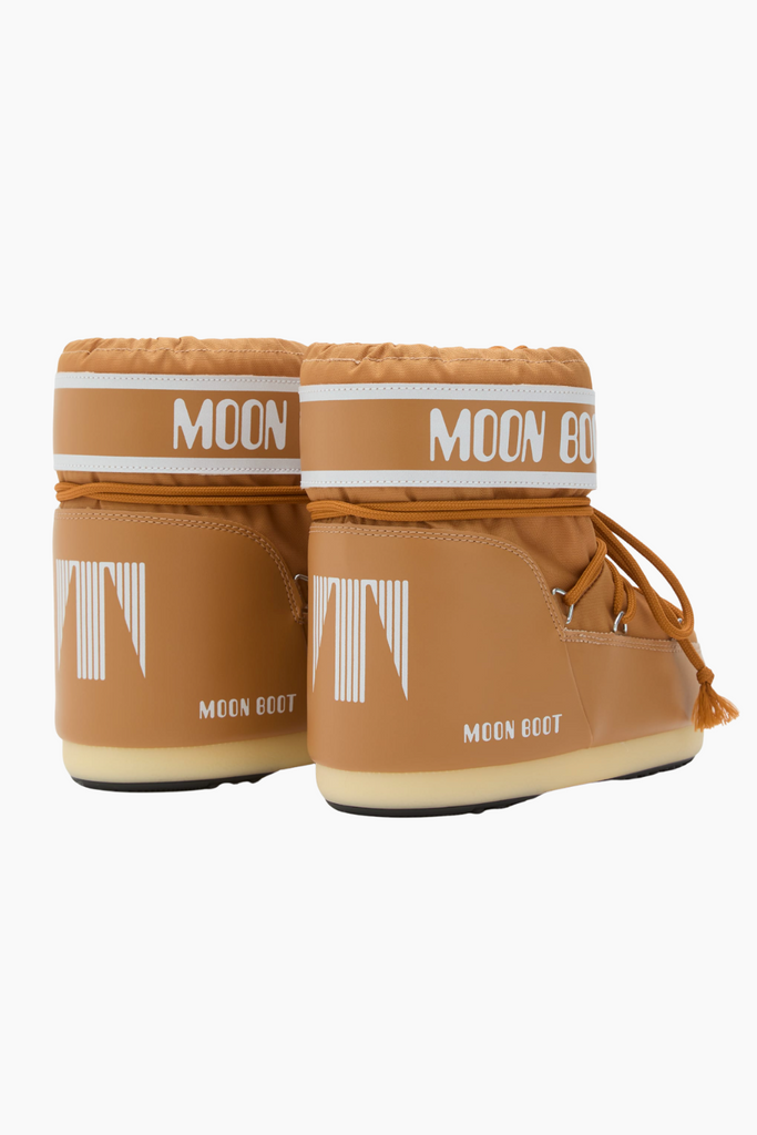 Icon Low Nylon Boots - Cognac - Moon Boot