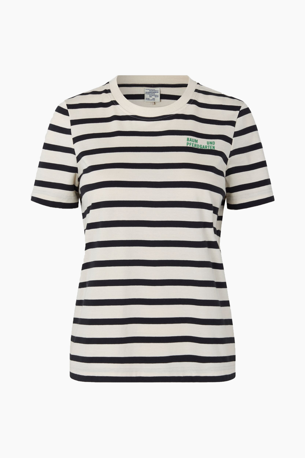 Jalona T-shirt - Breton Stripe Black - Baum und Pferdgarten