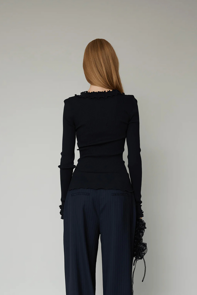 Jane Seamless Top - Black - OpéraSPORT