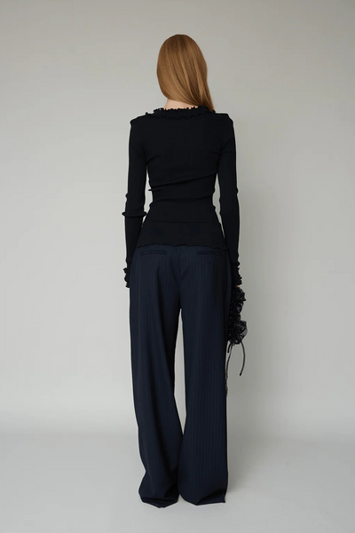 Jane Seamless Top - Black - OpéraSPORT