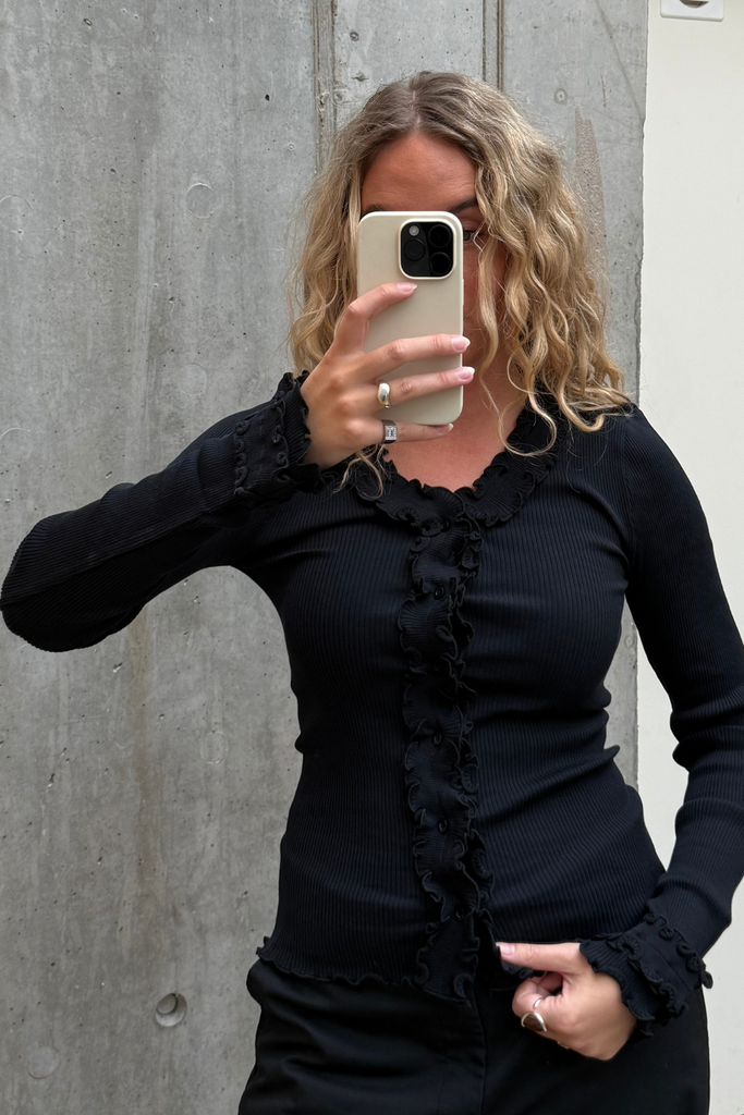 Jane Seamless Top - Black - OpéraSPORT