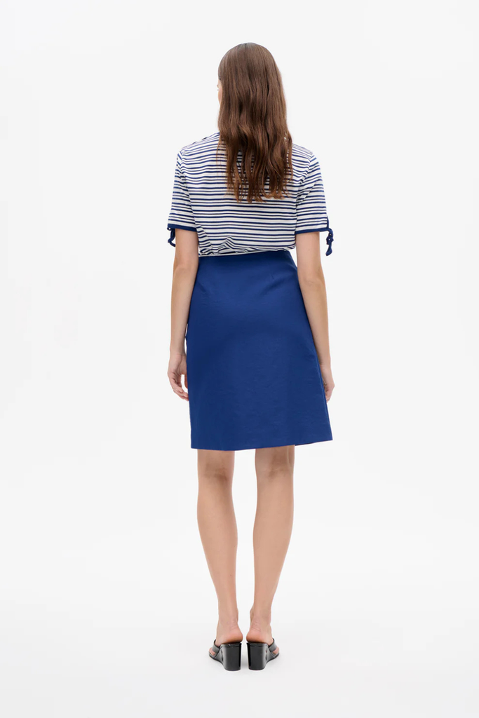 Janet T-shirt - Derby Blue Stripe - Baum und Pferdgarten