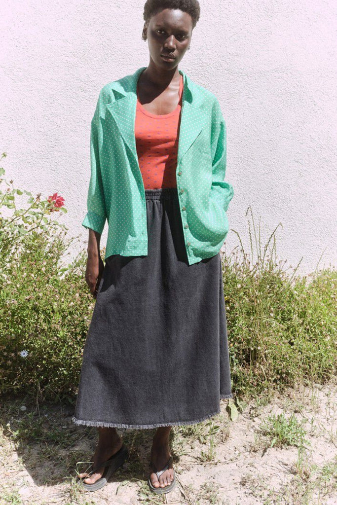 Jazy Skirt - Black - American Vintage