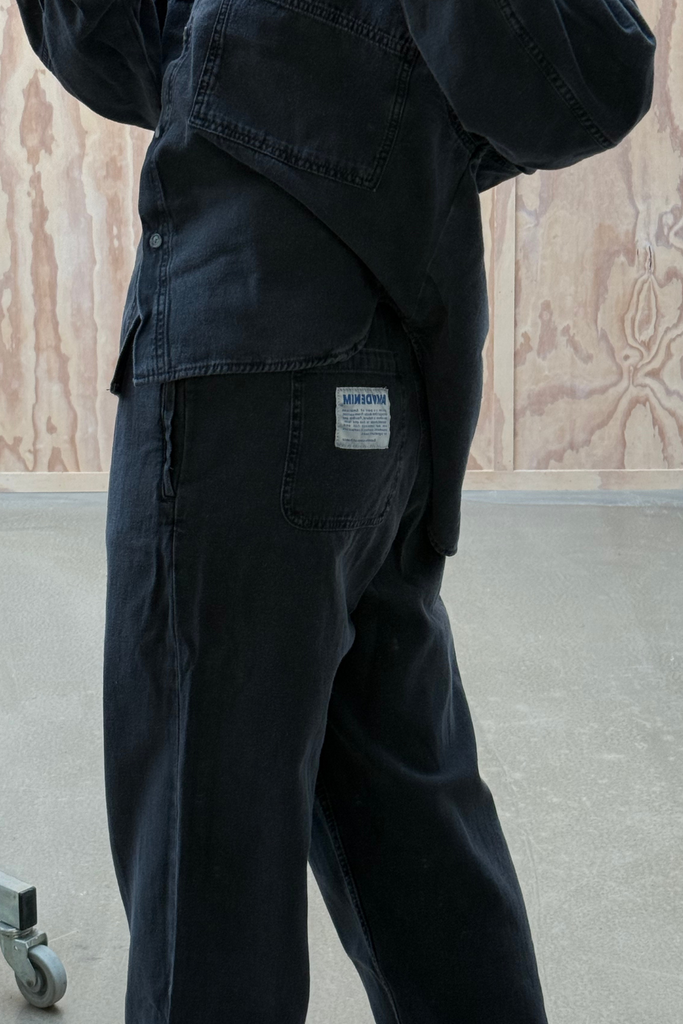 Jazy Trousers - Black - American Vintage