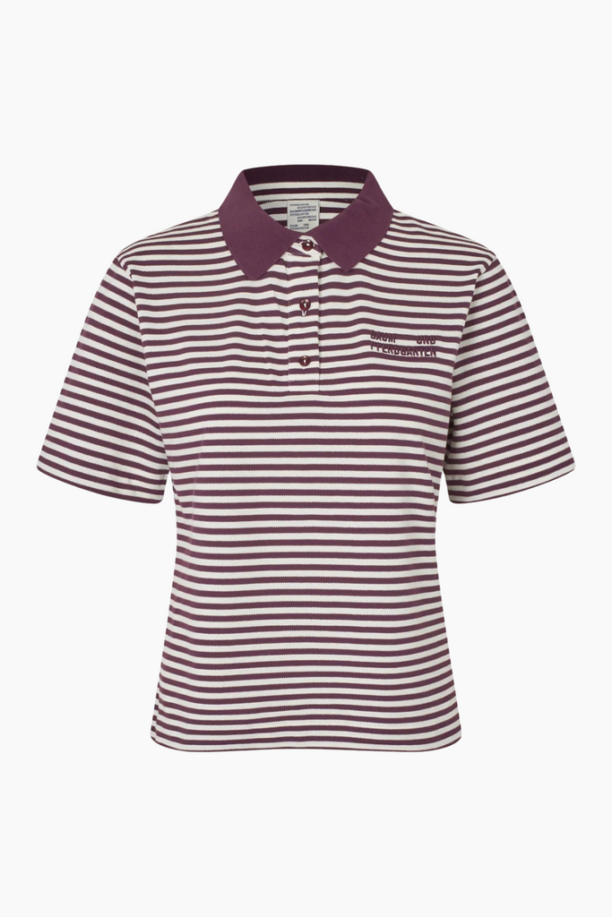 Jeanetta Top - Italian Plum Stripe - Baum und Pferdgarten