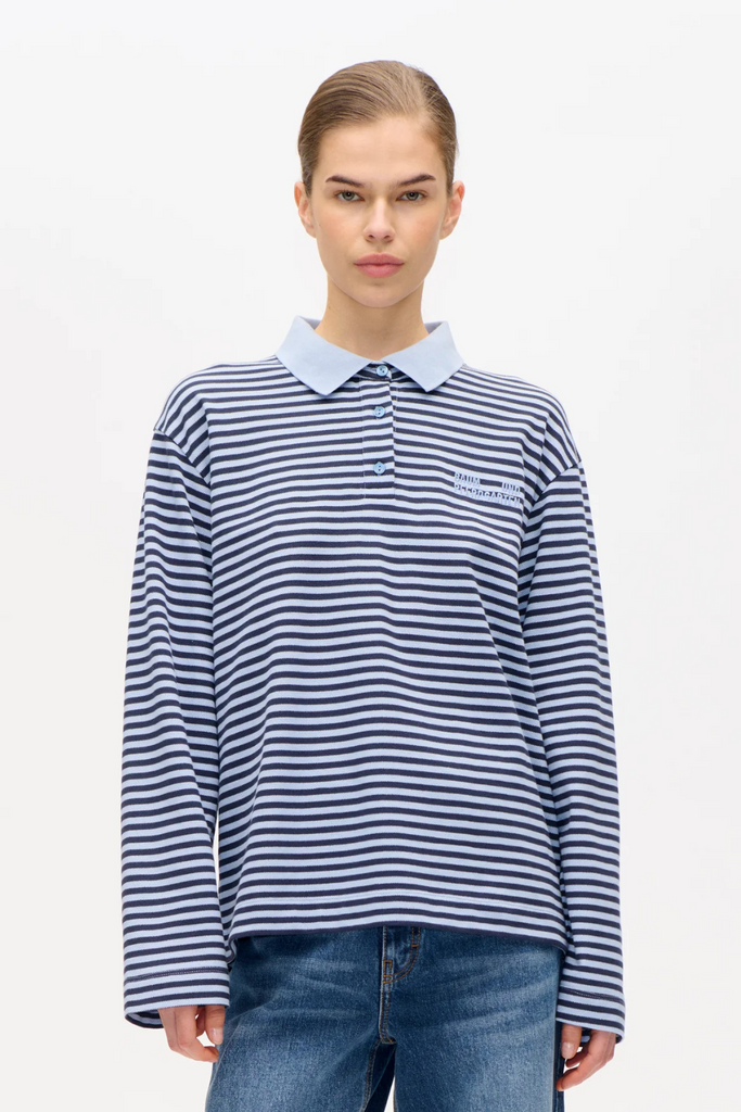 Jeanne Top - Overture Blue Stripe - Baum und Pferdgarten