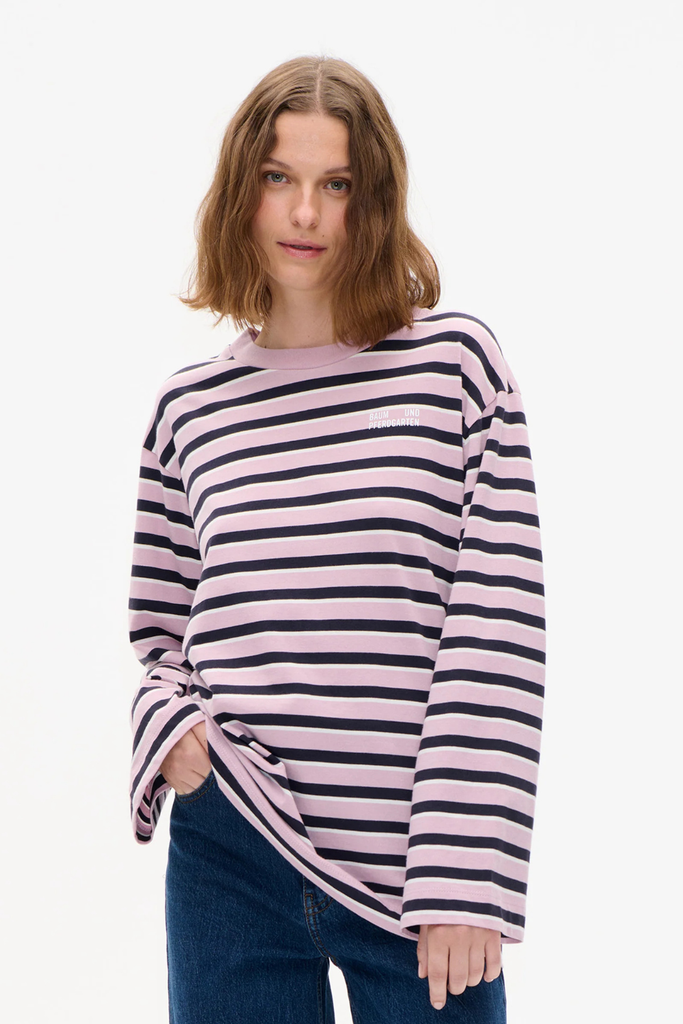 Jeevana Top - Dawn Pink Stripes - Baum und Pferdgarten