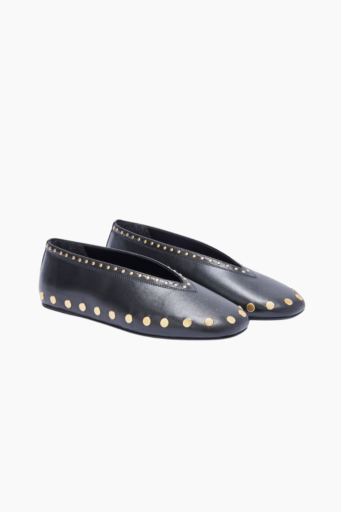 Jenny Ballerina Nappa B1020168 - Black - GANNI