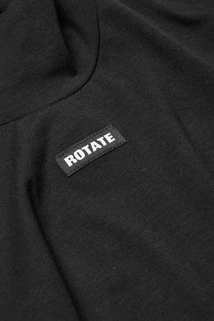 Jersey 3/4 Turtleneck - Black - Rotate