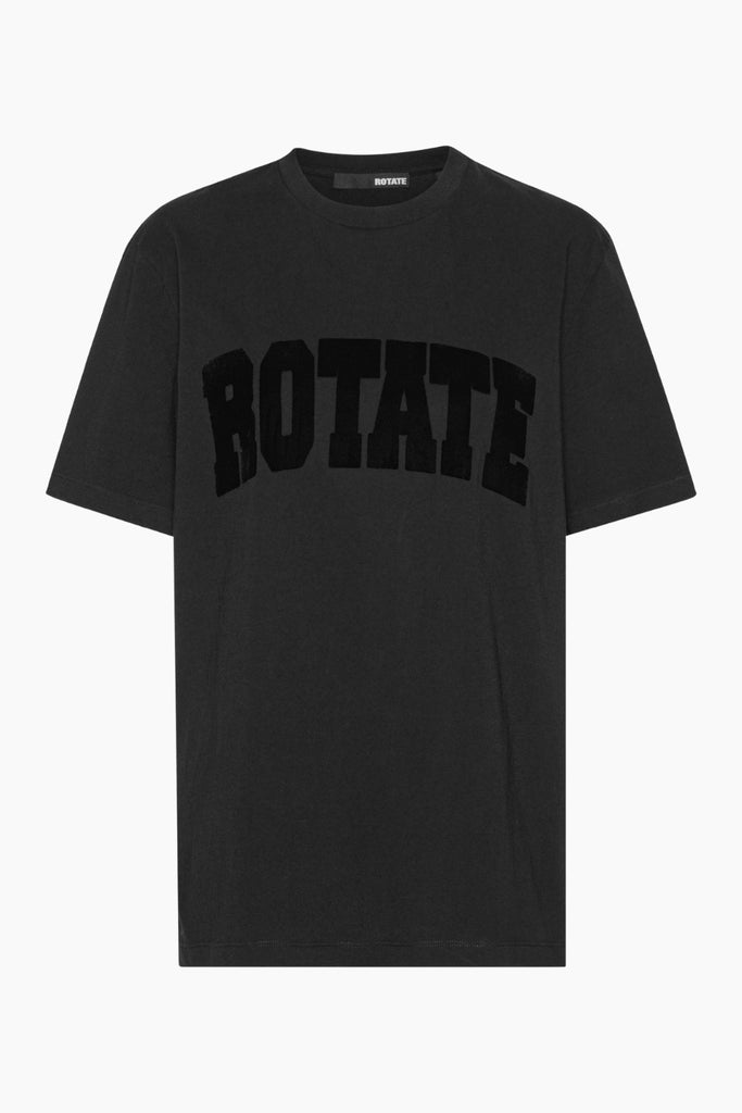 Jersey Oversized T-Shirt - Black - Rotate