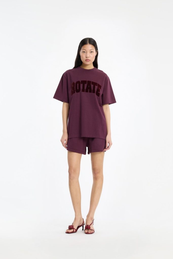 Jersey Oversized T-shirt - Winetasting - ROTATE