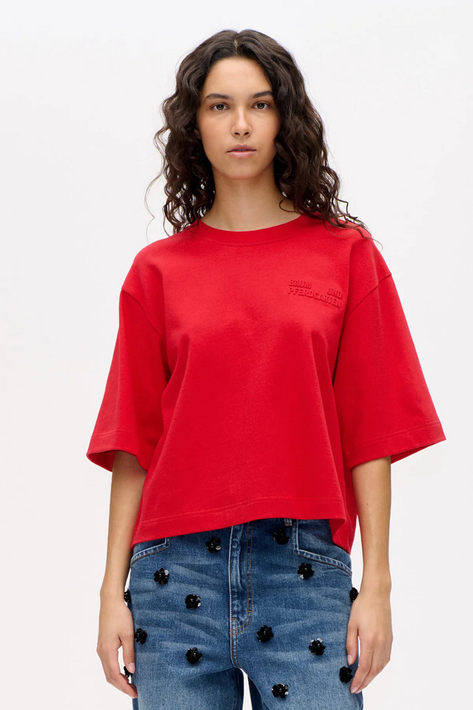 Jiana T-shirt - Crimson Red - Baum und Pferdgarten