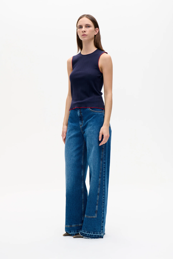 Jorin Top - Eclipse Blue - Baum und Pferdgarten