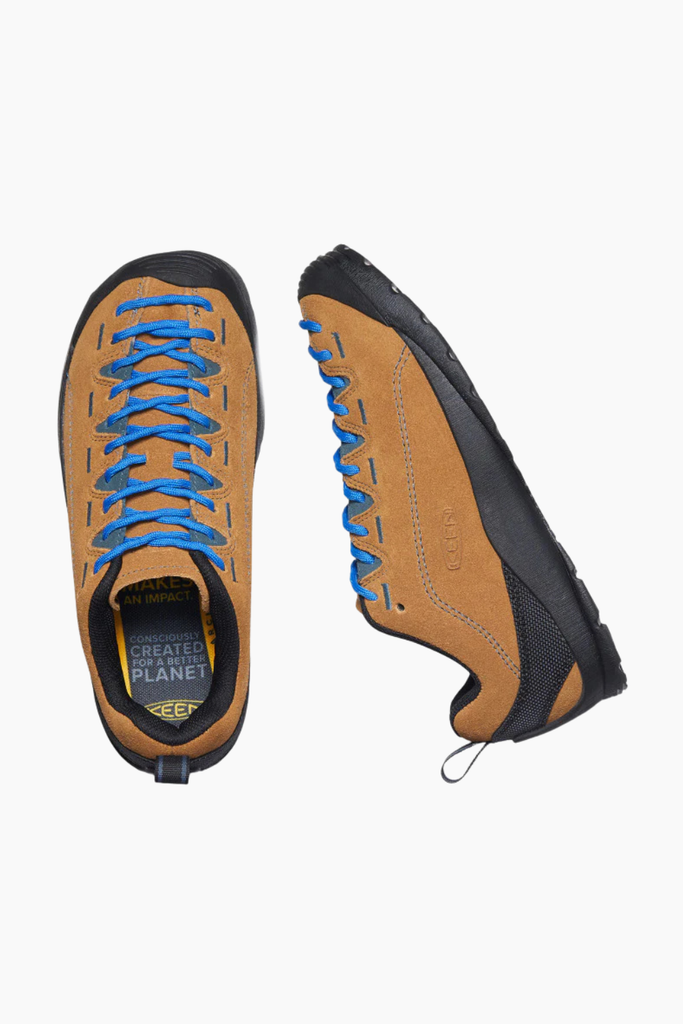 KE Jasper Suede Sneakers - Cathay Spice/Orion Blue - KEEN