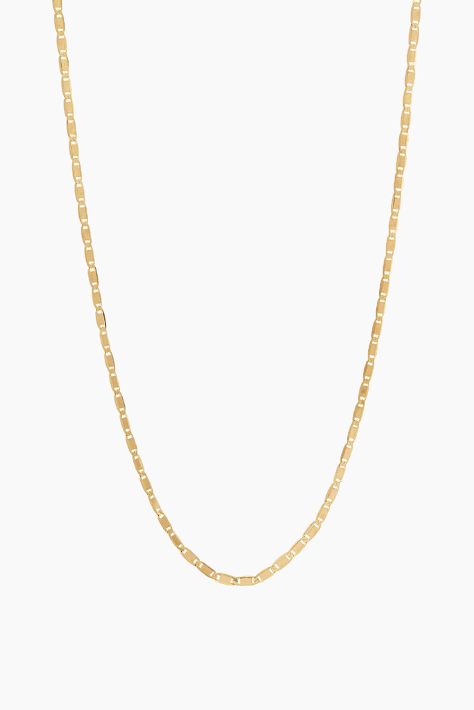 Karen 70 Adjustable Necklace - Goldplated Silver - Maria Black
