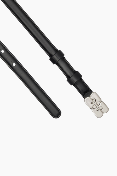 Kat Belt Small Patent A7112 - Black - GANNI