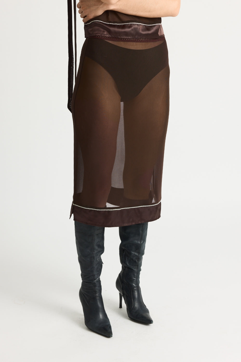 KendraRS Skirt - Dark Brown - Résumé