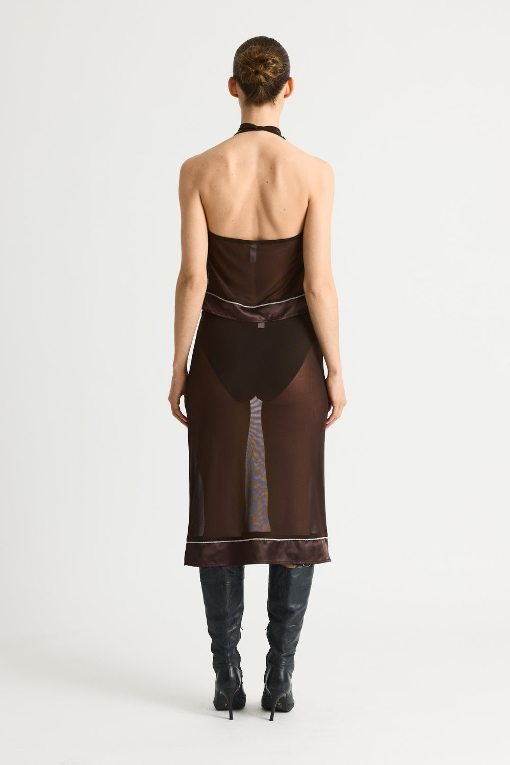 KendraRS Skirt - Dark Brown - Résumé