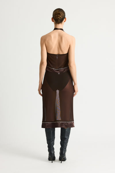 KendraRS Skirt - Dark Brown - Résumé