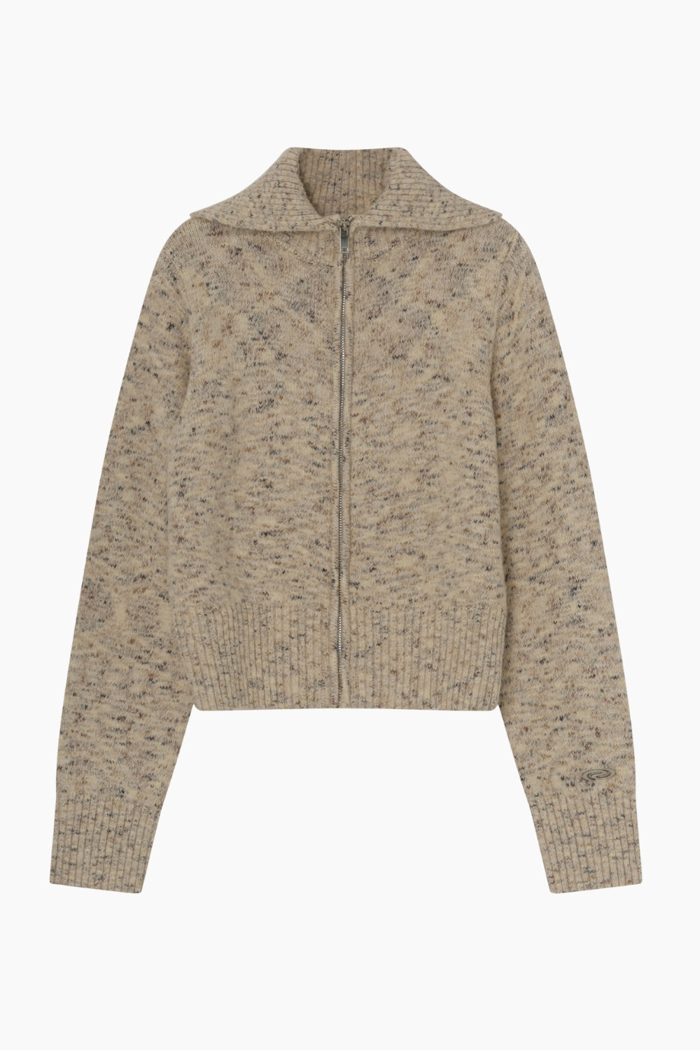 KiannaRS Knit Zip - Creme - Résumé