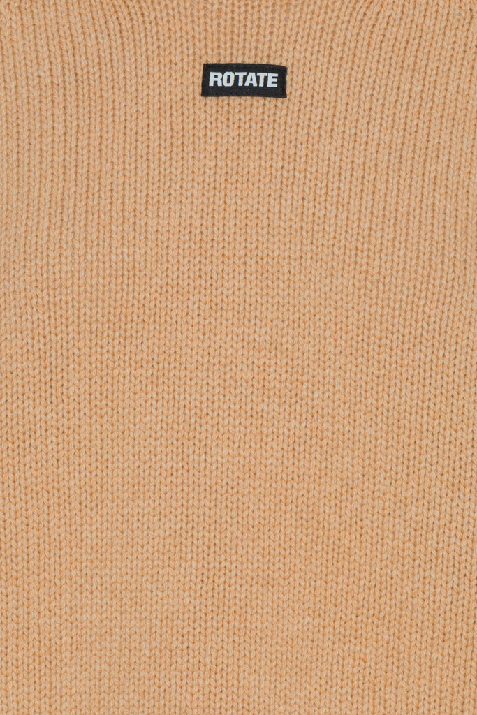 Knit Lacing Jumper - Nougat - Rotate