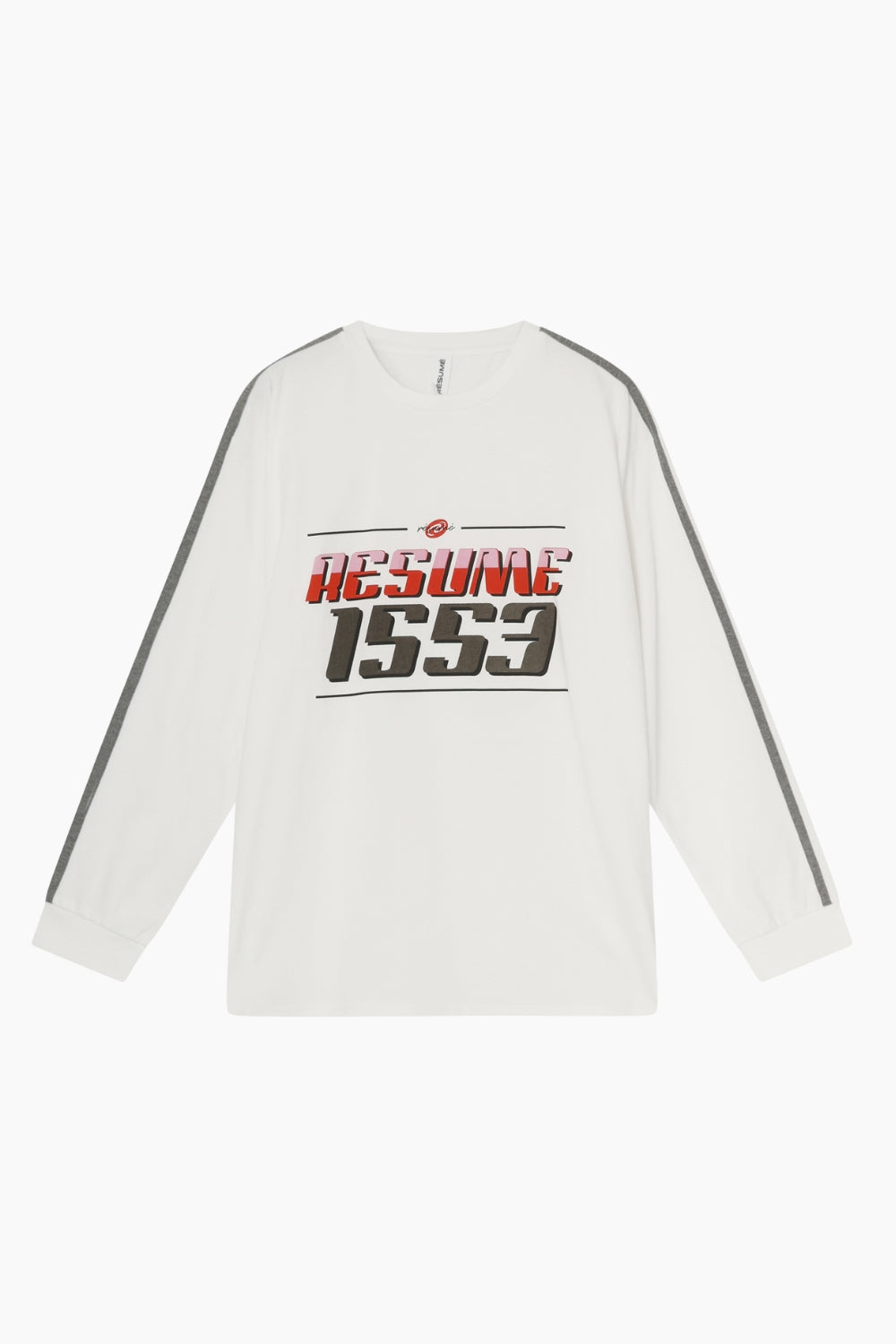 KorbinRS LS Tee - White - Résumé