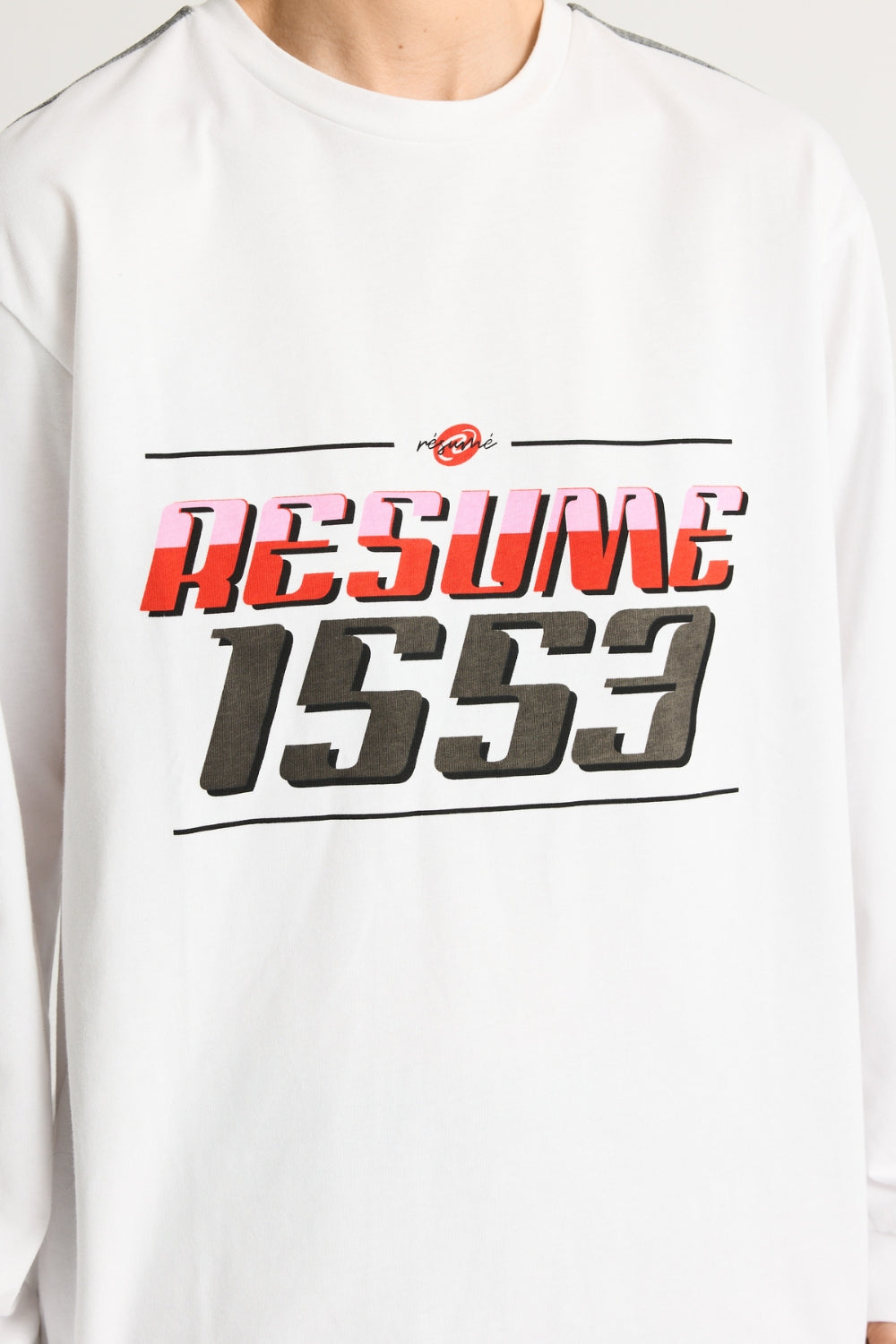 KorbinRS LS Tee - White - Résumé