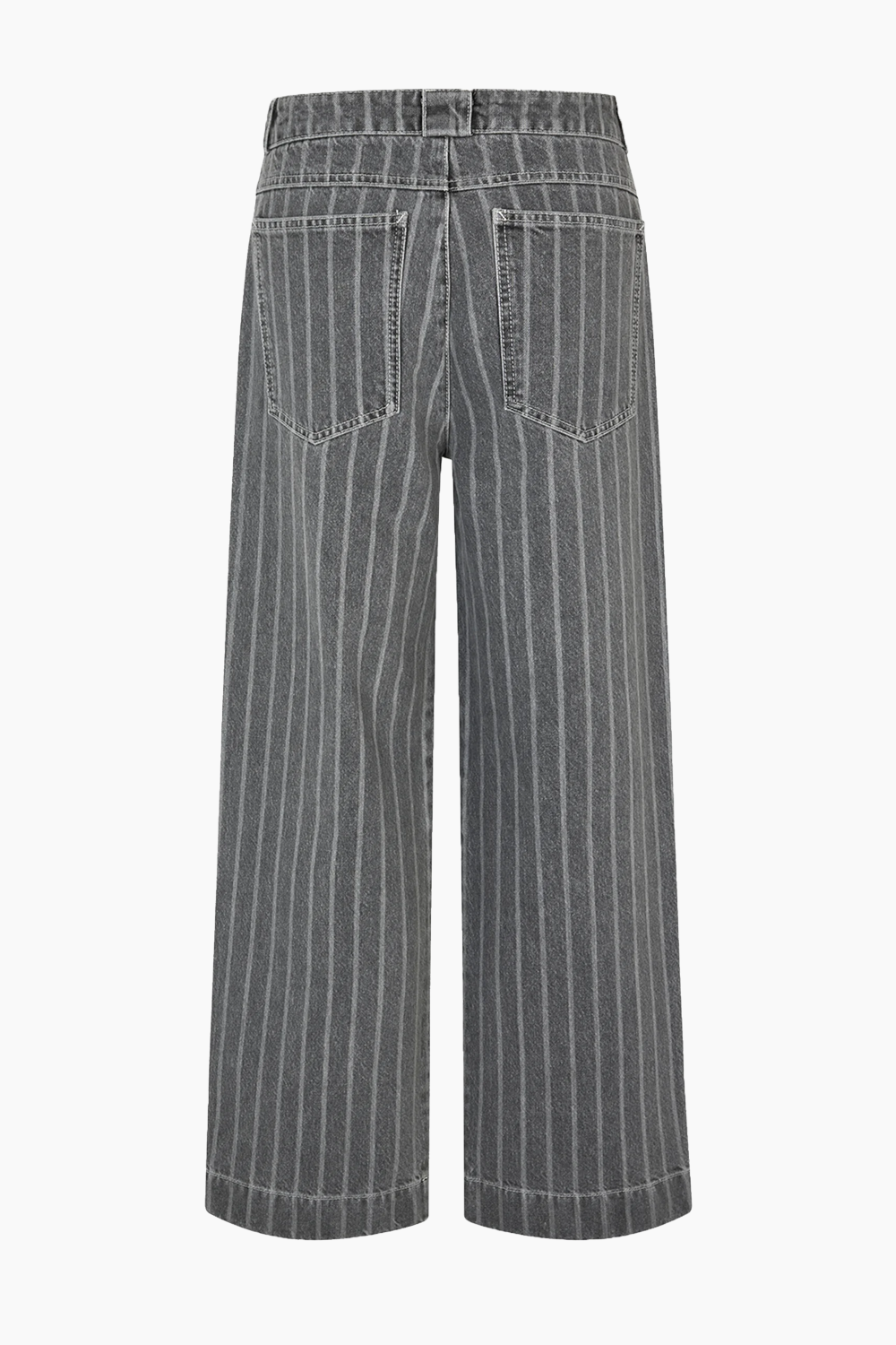 Krauer Jeans - Grey Stripe Denim - Mads Nørgaard