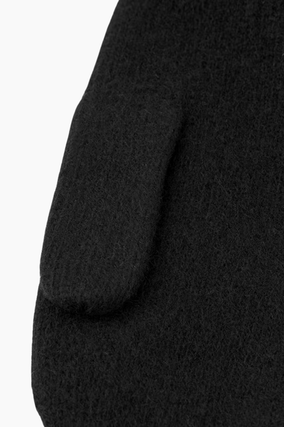 Ladies' Cashmere Mitt 2½ Bt - Black - Hestra