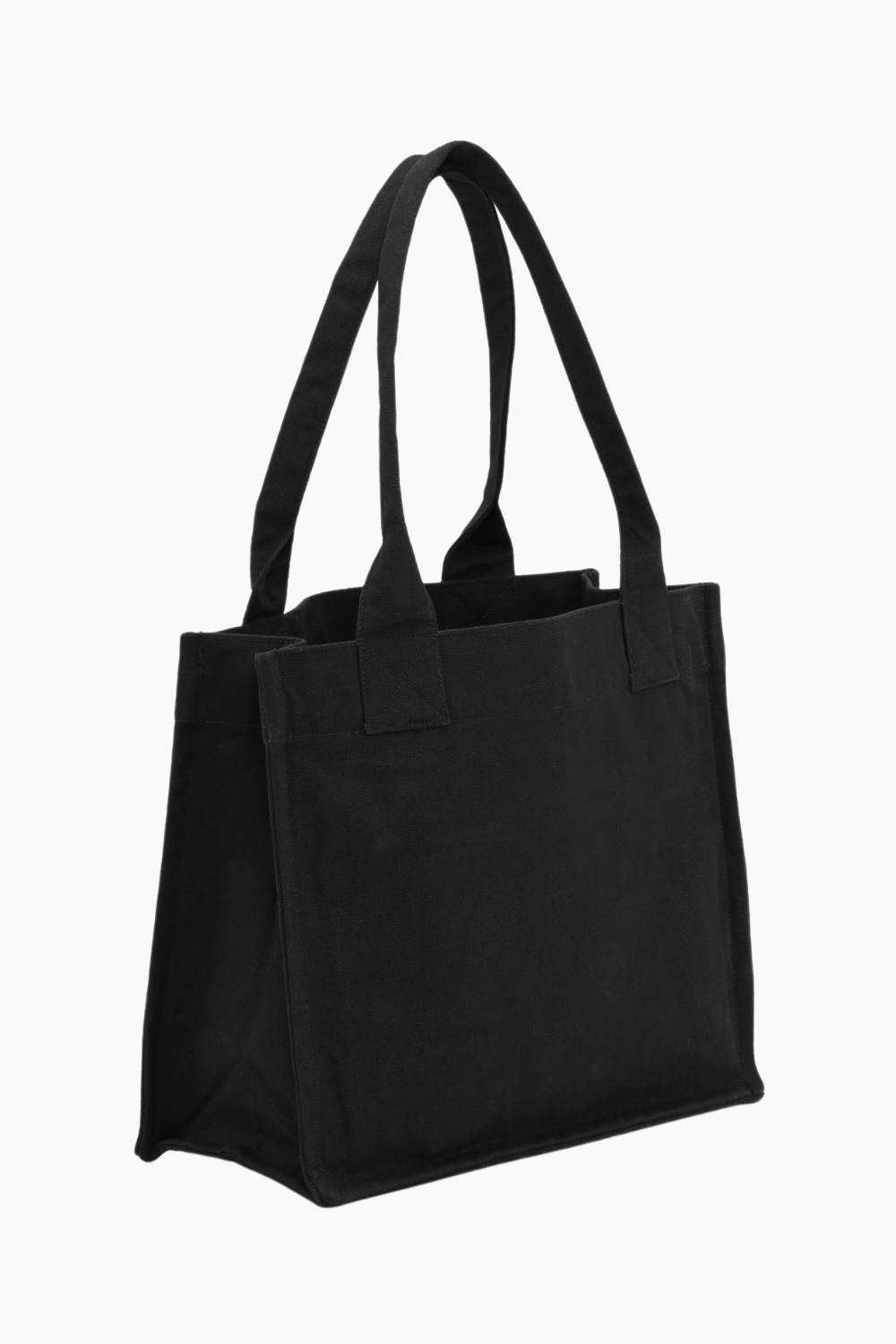 Large Easy Shopper Pocket Banana Print A6897 - Black - GANNI