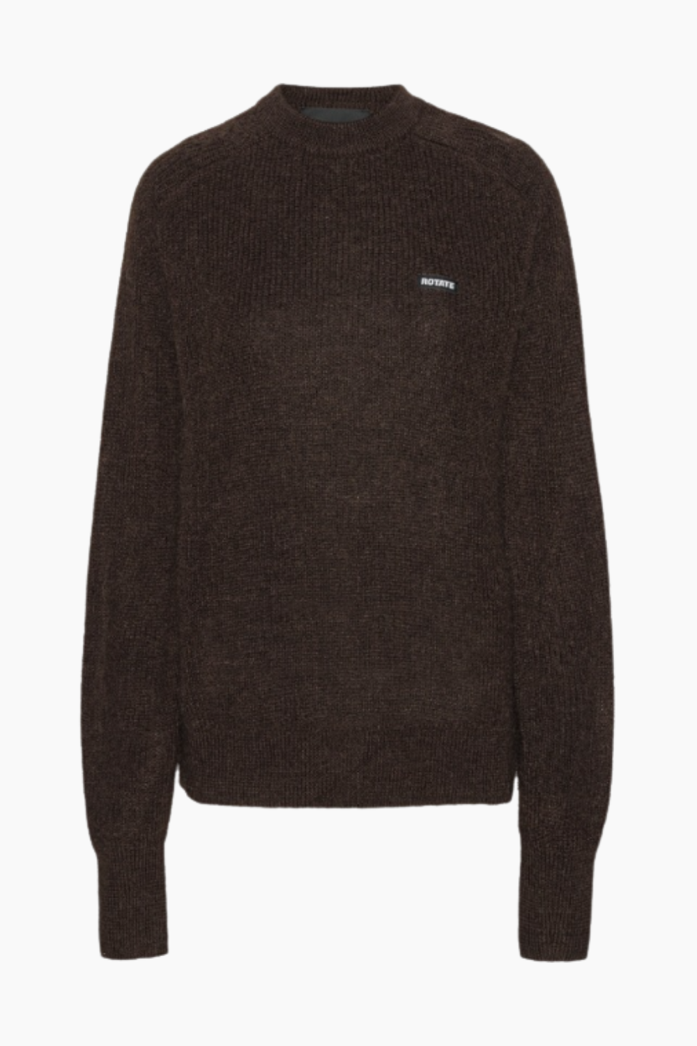 Light Knit Logo Sweater - Chicory Coffee - Rotate