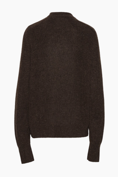 Light Knit Logo Sweater - Chicory Coffee - Rotate