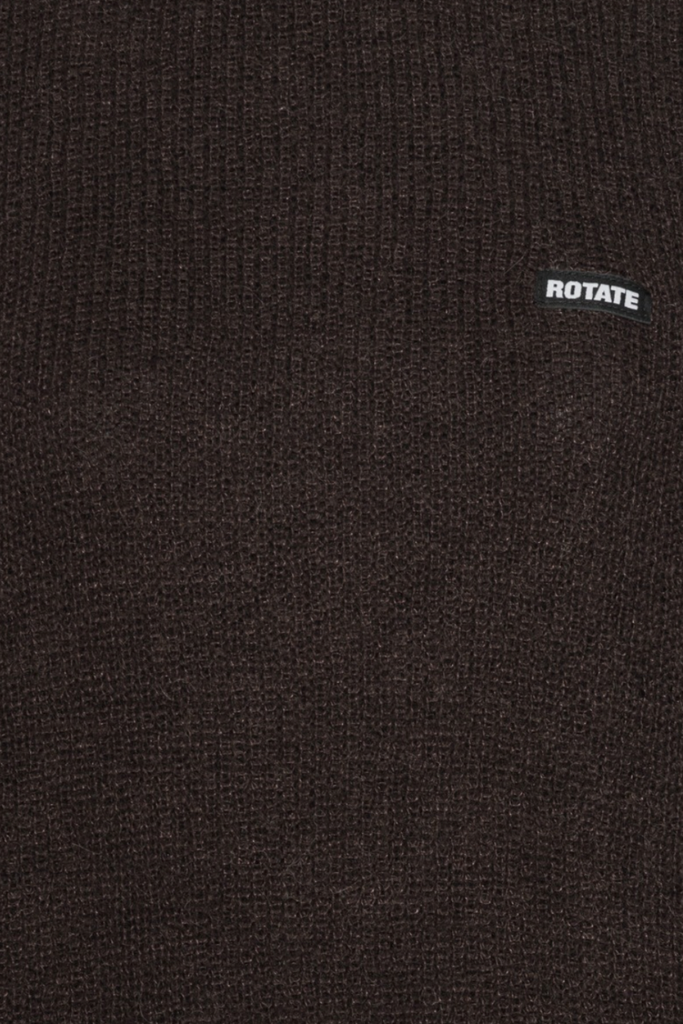 Light Knit Logo Sweater - Chicory Coffee - Rotate
