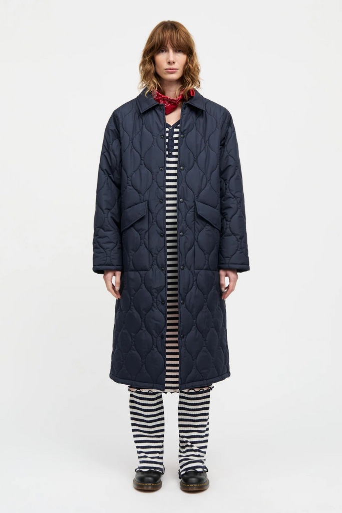 Light Ripstop Clava Coat - Parisian Night - Mads Nørgaard