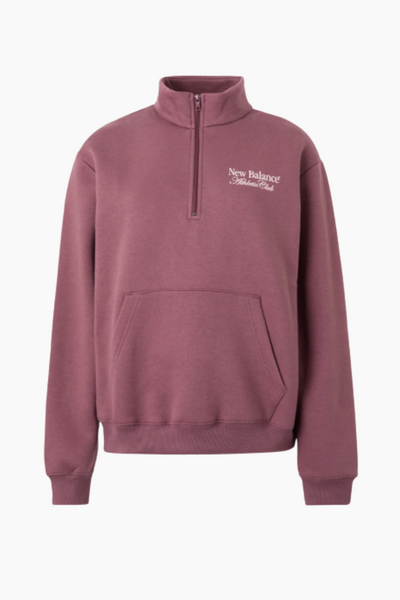 Linear Graphic Half Zip - Faded Plum - New Balance