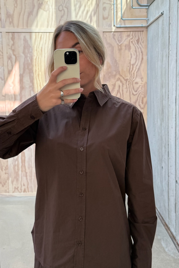 Liv Shirt - Brown - byQNTS