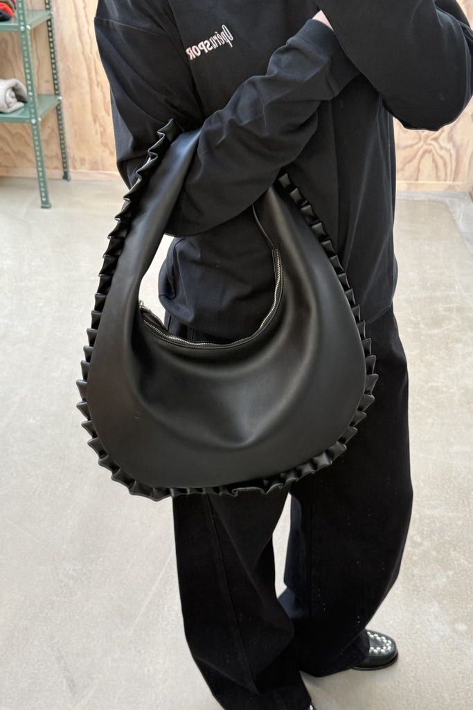 Liv Vegan Leather Bag - Black - OpéraSPORT